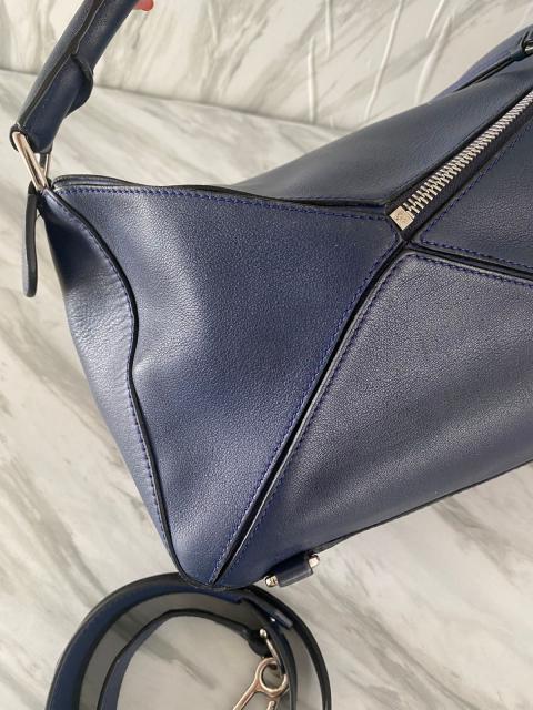 Sell Loewe Medium Puzzle Bag Navy Navy Blue HuntStreet